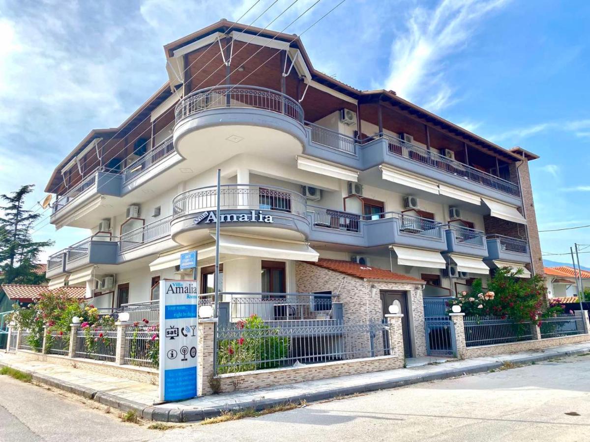 Villa Amalia Sun Beach Неа-Врасна Экстерьер фото