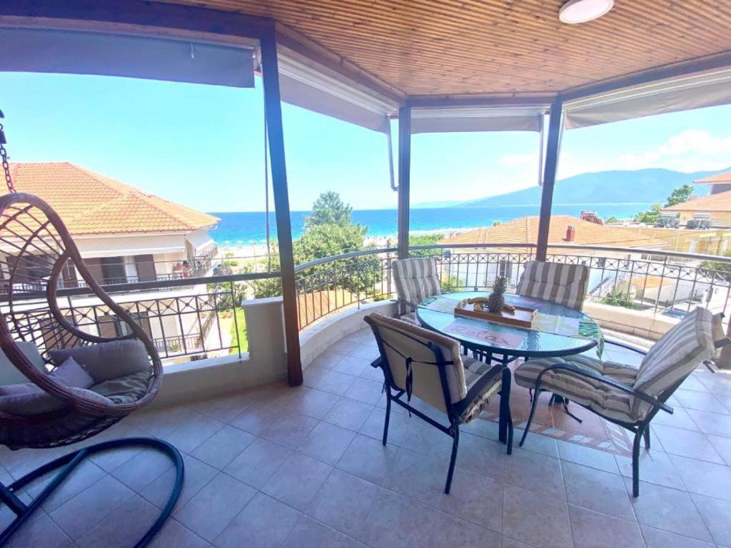 Villa Amalia Sun Beach Неа-Врасна Экстерьер фото