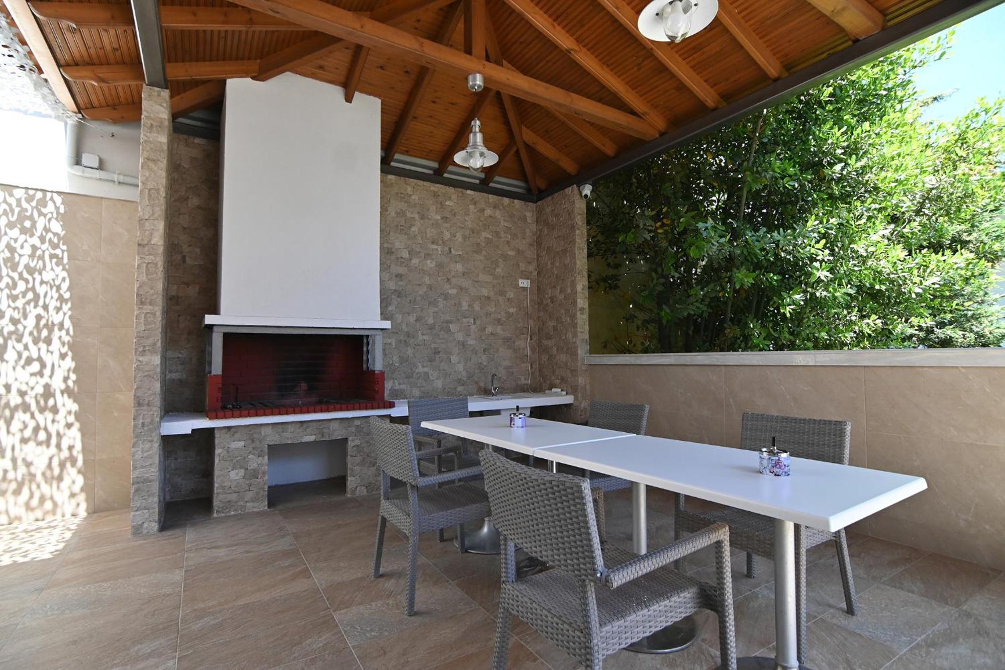 Villa Amalia Sun Beach Неа-Врасна Экстерьер фото