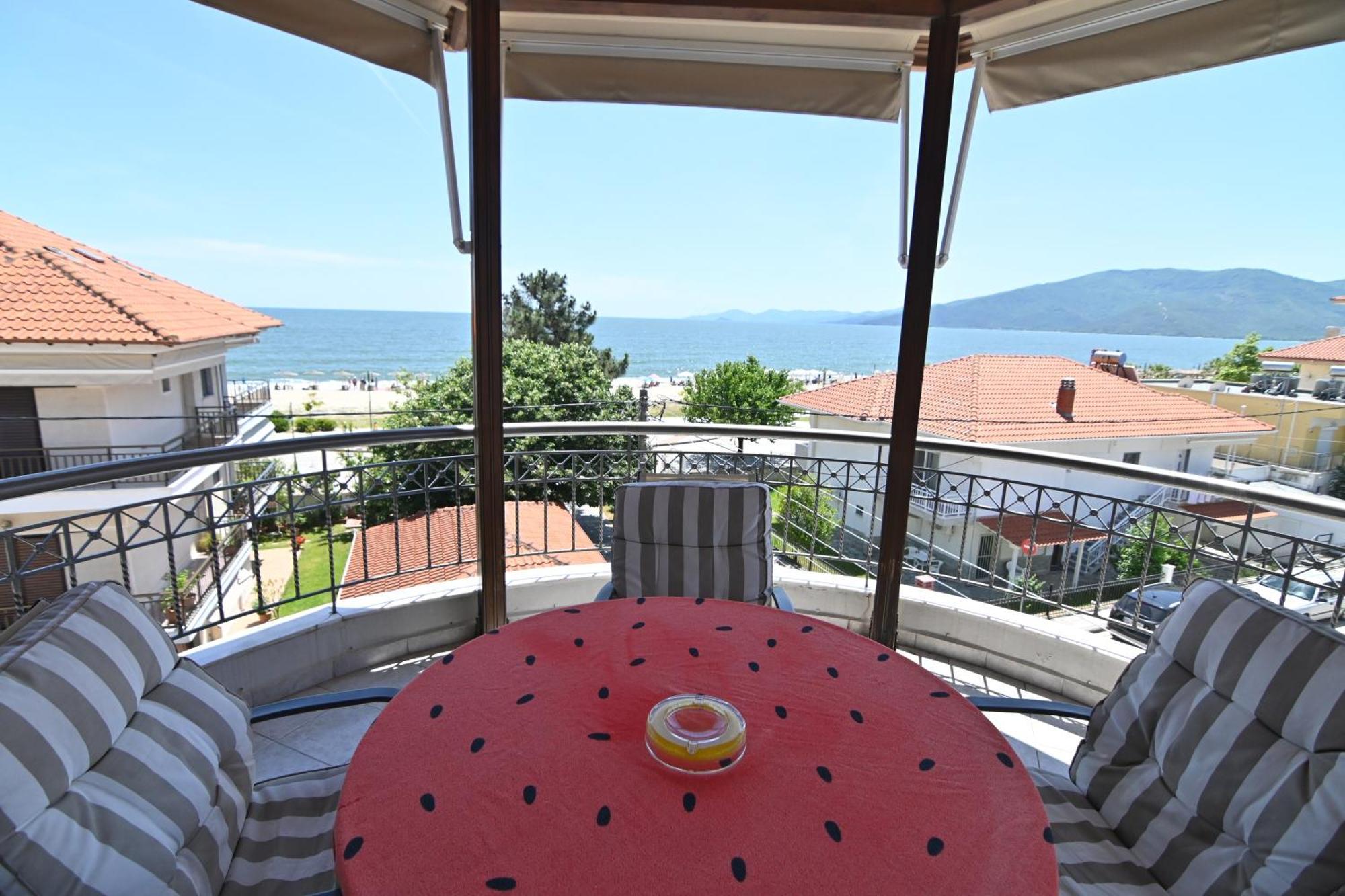 Villa Amalia Sun Beach Неа-Врасна Экстерьер фото